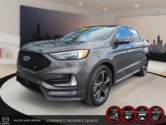 Ford Edge ST | TOIT PANO | AWD | CUIR | 2020 Gris