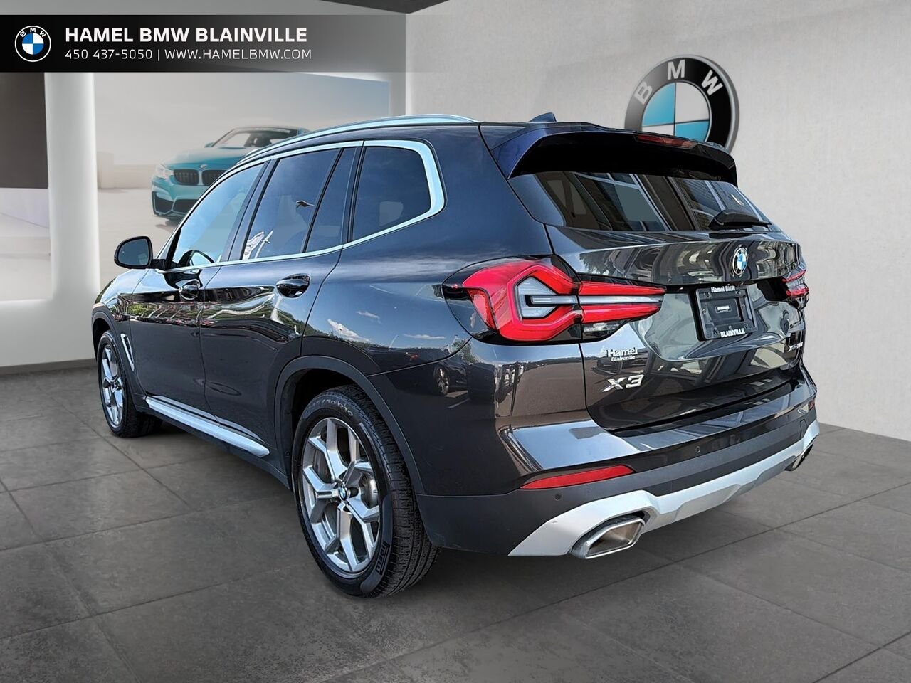 BMW X3 xDrive30i véhicule d'activités sportives 2022 Gris Blainville - photo #3