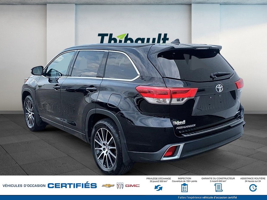 TOYOTA HIGHLANDER SE/XLE Traction intégrale 4 portes XLE 2017 Noir