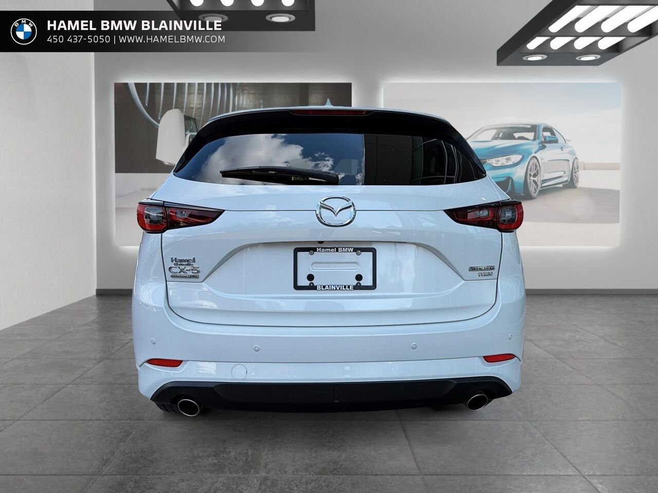Mazda CX-5 Signature TI 2023 Blanc Blainville - photo #2