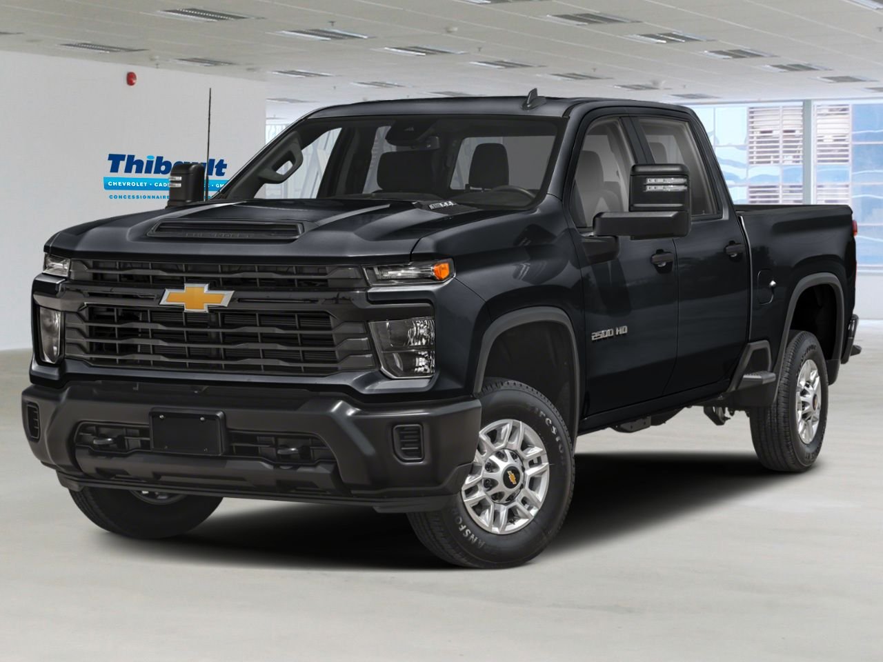 CHEVROLET SILVERADO 2500HD Custom cabine multiplace 4RM 159 po 2026 Noir Sherbrooke - photo #0