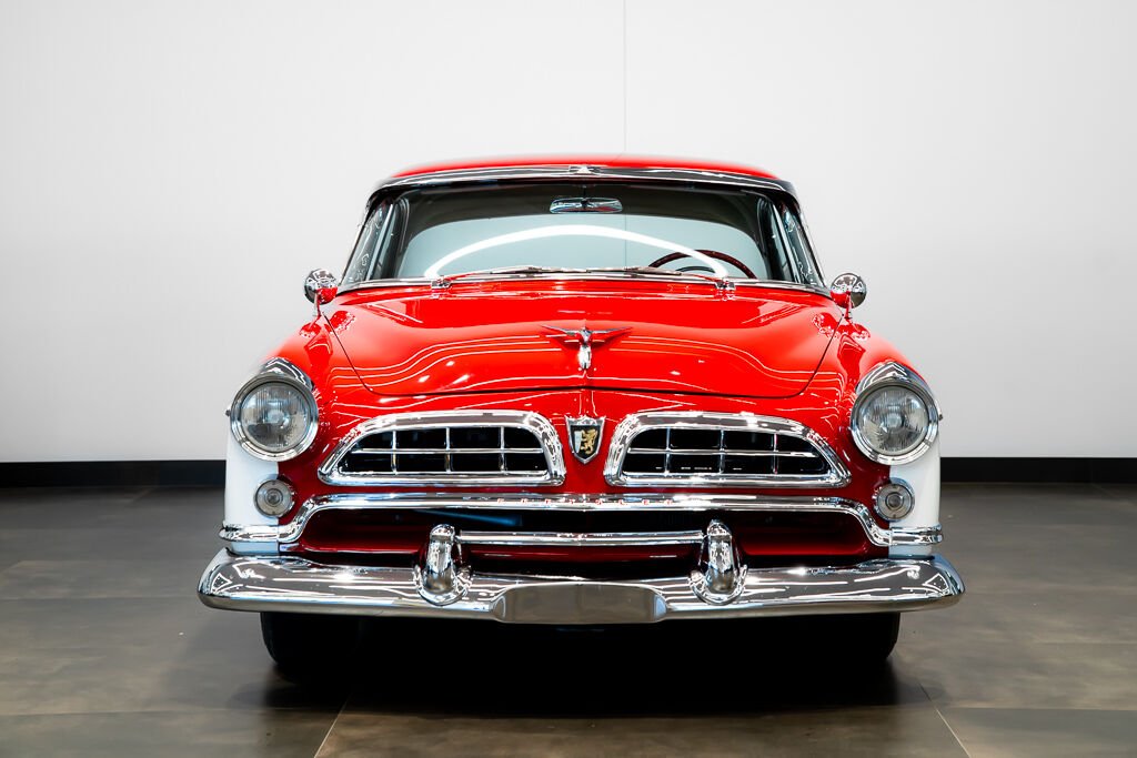 1955 Chrysler New Yorker PRIX IN USD St.Regis | CAR IN MILES Red Montreal - photo #1