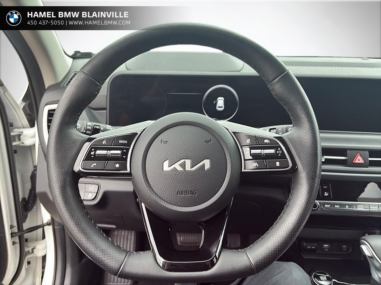 Kia Seltos SX TI avec intérieur noir 2025 Blanc Blainville - photo #11