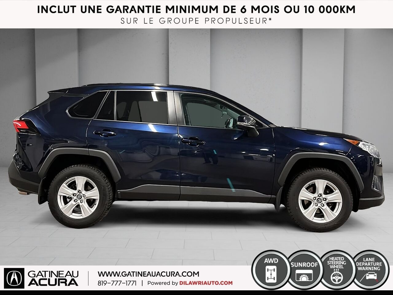 2020 Toyota RAV4 XLE AWD Blue Ottawa & Gatineau - photo #14