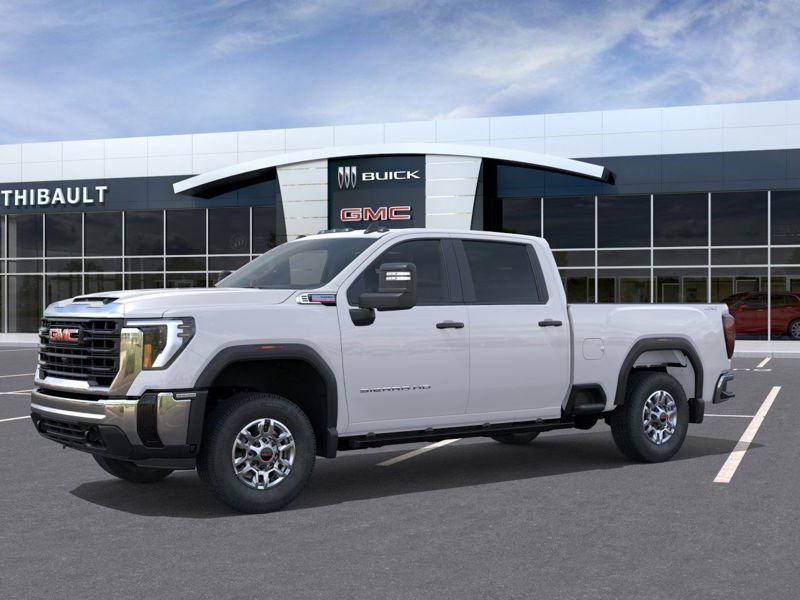 2026 GMC SIERRA 2500HD Pro cabine multiplace 4RM 159 po White Sherbrooke - photo #1