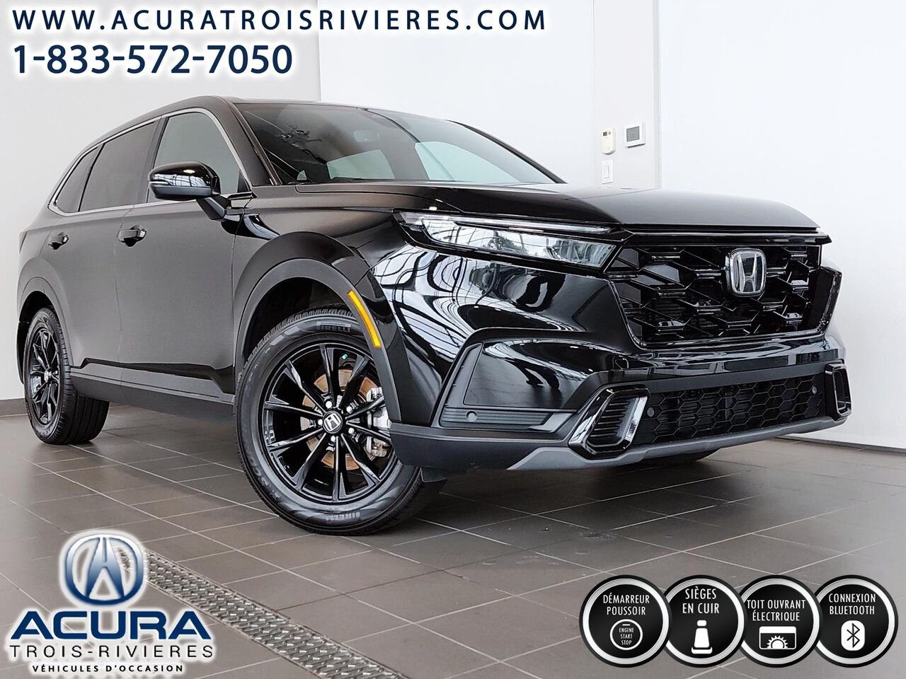 Honda CR-V HYBRIDE 2024 Noir Trois-Rivières - photo #0