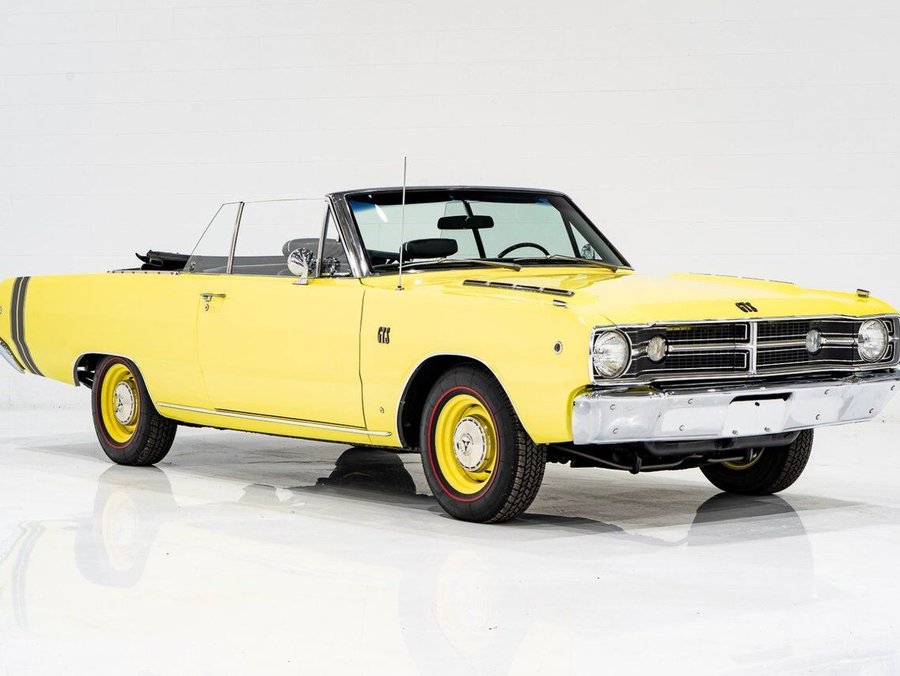 1968 Dodge Dart 1968 Yellow
