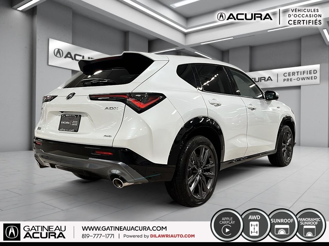 ACURA ADX A-Spec SH-AWD 2025 Blanc Ottawa & Gatineau - photo #15