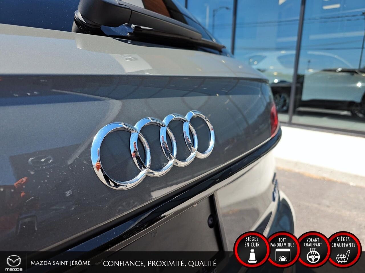 Audi Q5 Progressiv 45 TFSI quattro 2023 Gris Saint-Jérôme - photo #7