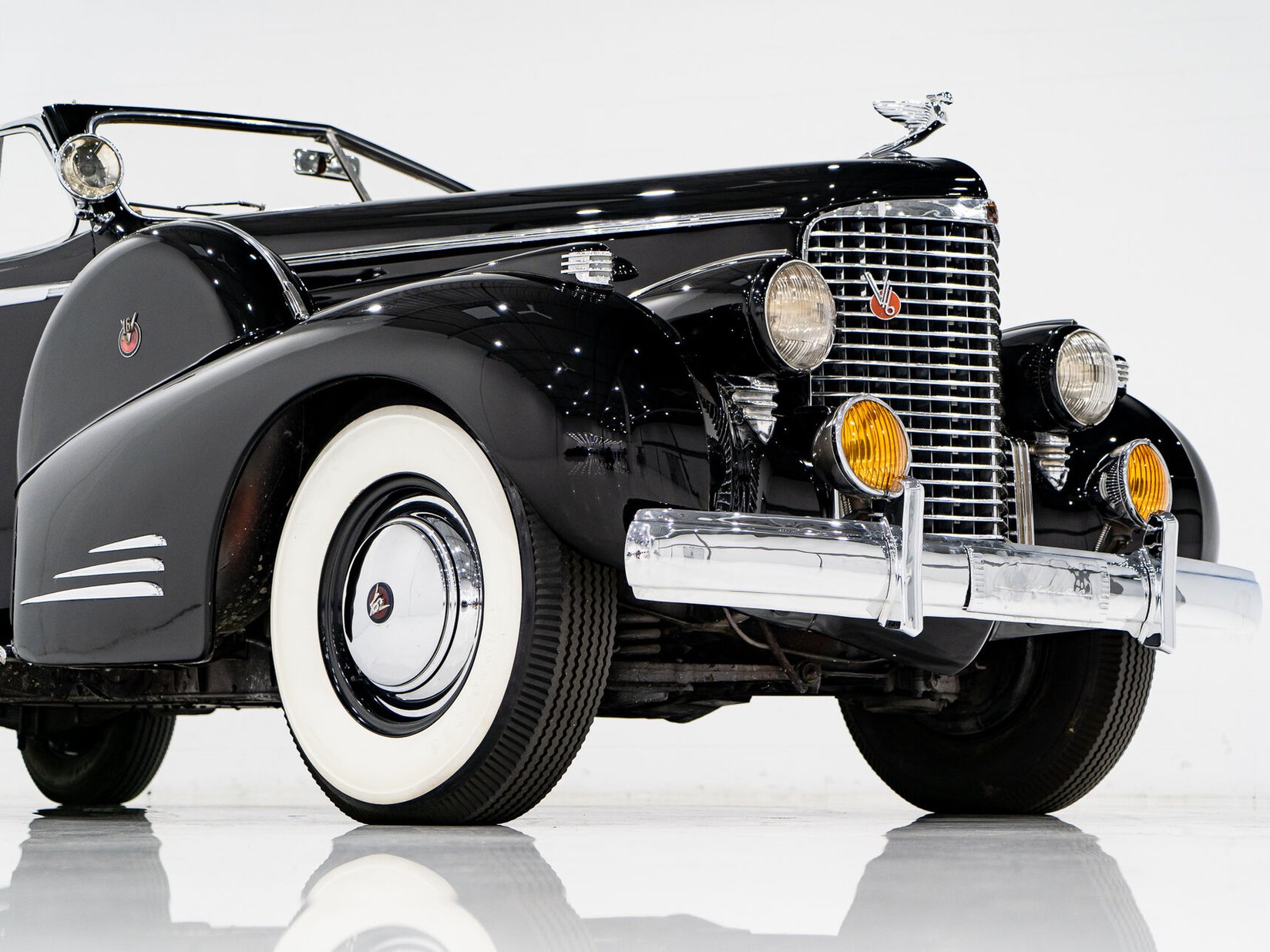 1938 Cadillac Series 90 **PRICE IN USD**1 of 13 V16 Black Montreal - photo #27