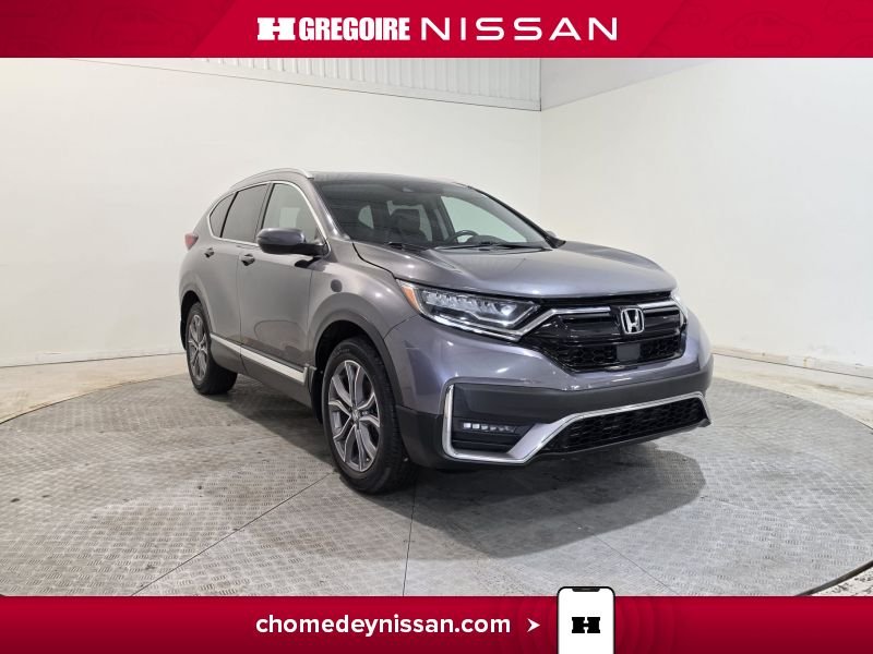 Honda CRV CH7248 | Touring * AWD * Cuir * Toit Pano * Caméra * 2022 Gris Laval - photo #0