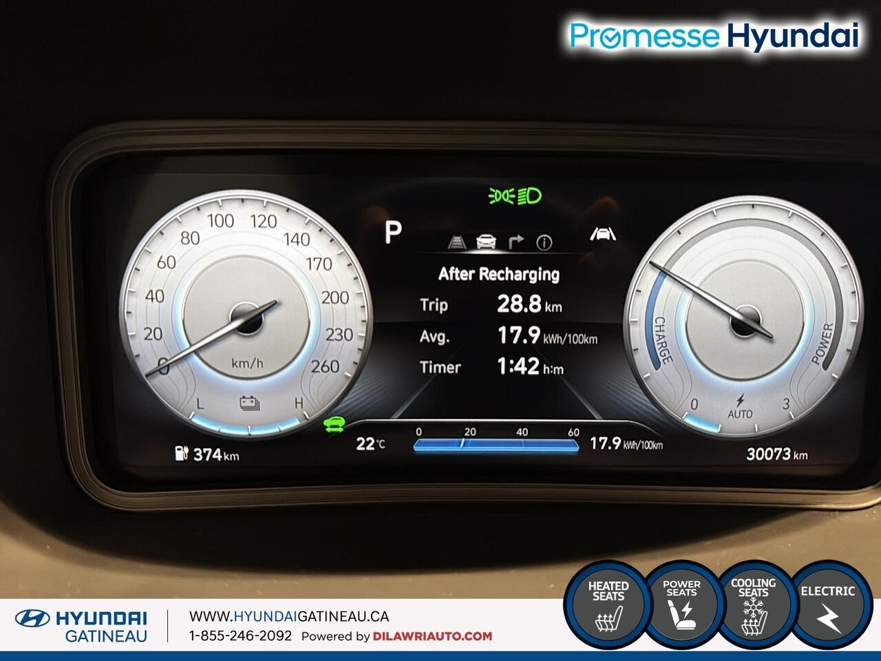 2023 Hyundai Kona Electric White Gatineau - photo #13