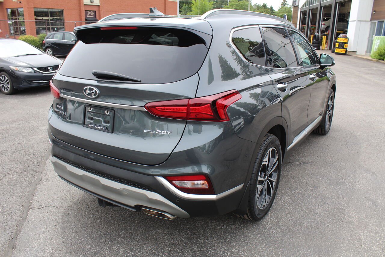 2019 Hyundai Santa Fe VIN: 5NMS5CAA7KH100988 Grey Sainte-Rose - photo #3