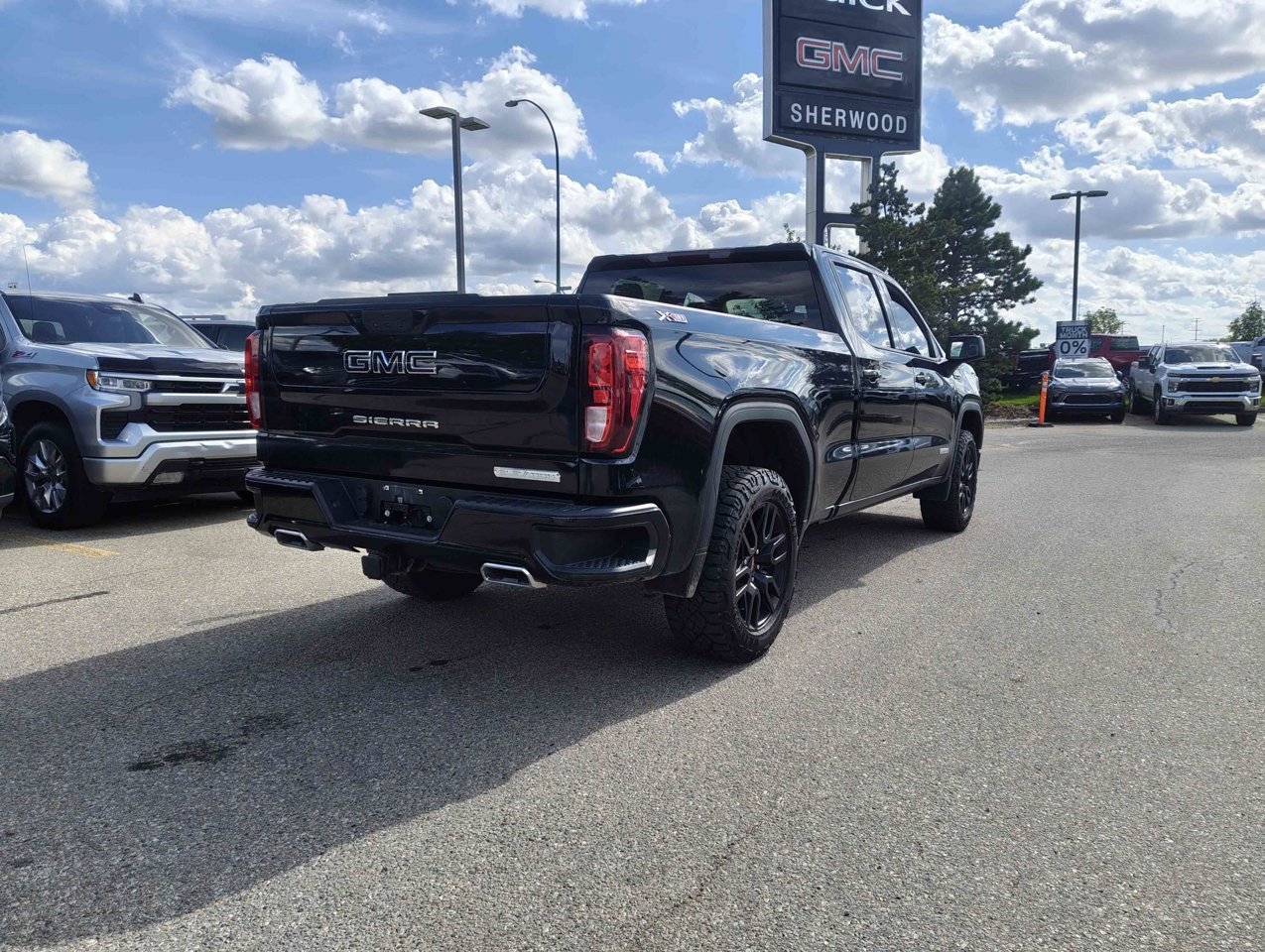 2021 GMC Sierra 1500 4WD Crew Cab 157 Elevation Black Sherwood Park - photo #5