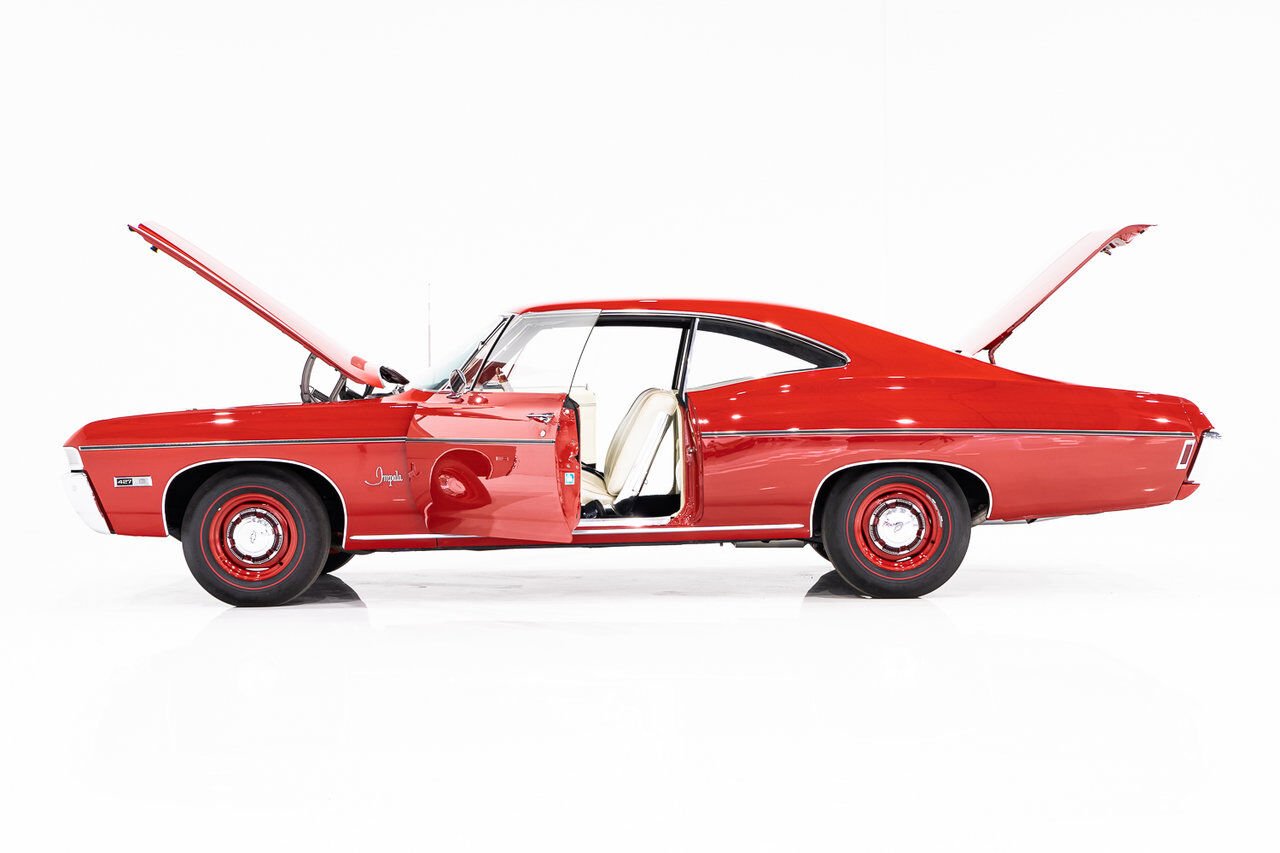 1968 Chevrolet Impala Match N# L72 427/425 4spd 4.56gear Org Bill Of Sale | PRIX EN USD Red Montreal - photo #4
