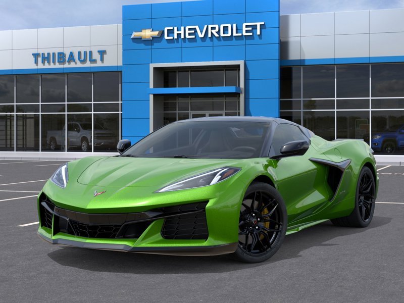 2026 Chevrolet Corvette Z06 cabriolet 2 portes avec 3LZ ROSWELL GREEN METALLIC Sherbrooke - photo #5