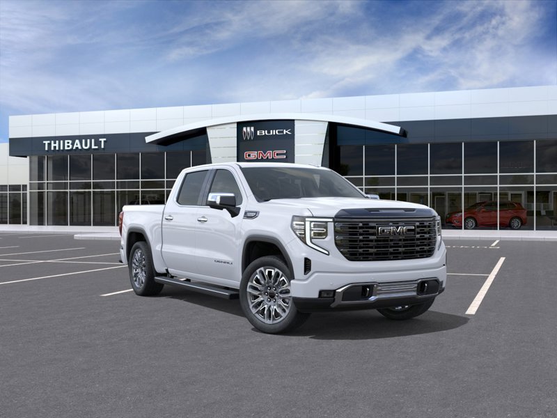 GMC Sierra 1500 Denali Ultimate cabine multiplace 4RM 147 po 2026 BLANC GLACIER, TRIPLE COUCHE