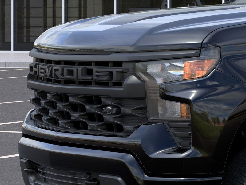 CHEVROLET Silverado 1500 Custom cabine multiplace 4RM 157 po 2026 NOIR Sherbrooke - photo #12