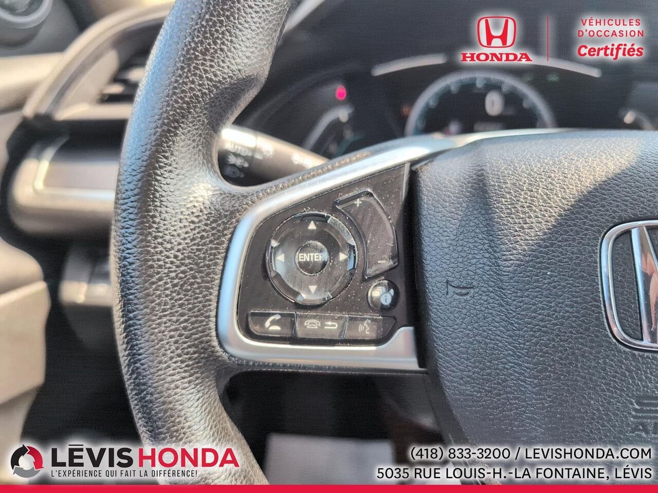 2019 Honda Civic LX LX BM White Lévis - photo #22