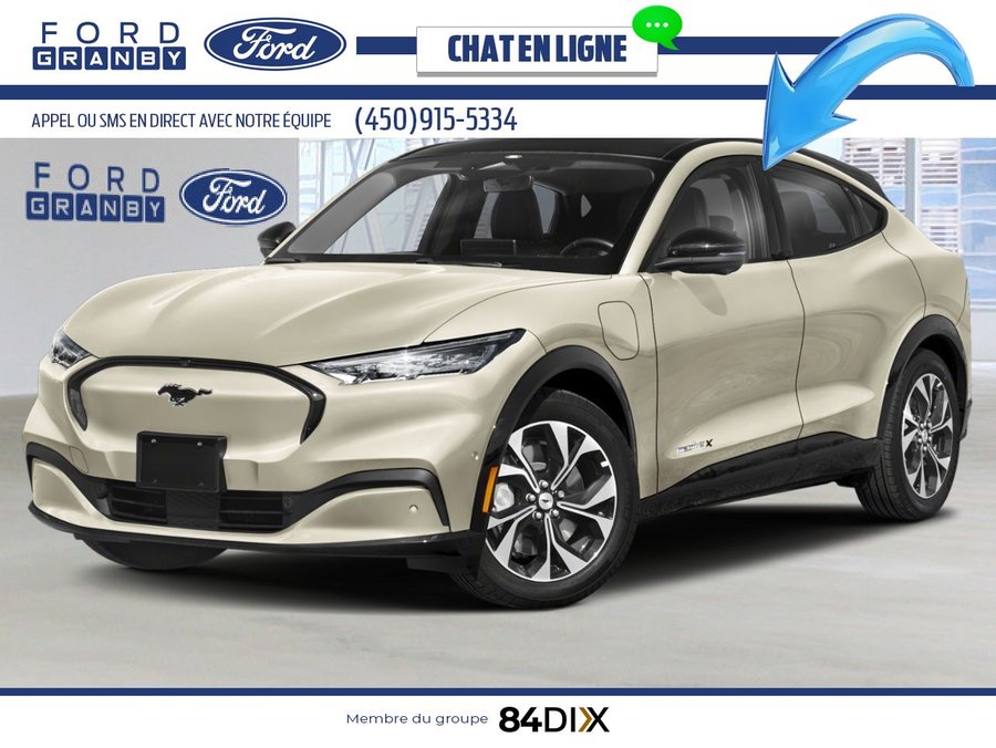 Ford Mustang Mach-E Haut de gamme TI 2025 Sable du désert