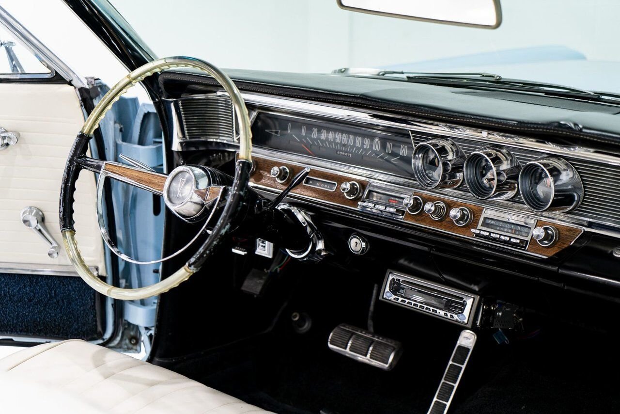 1964 Pontiac Bonneville **PRICE IN USD** Blue Montreal - photo #75