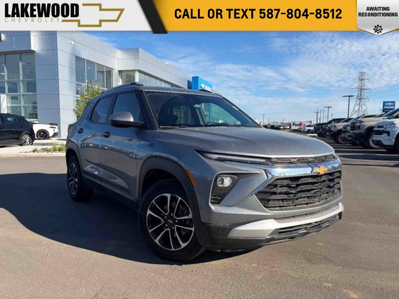 2024 Chevrolet Trailblazer AWD 4dr LT Grey Sherwood Park - photo #0