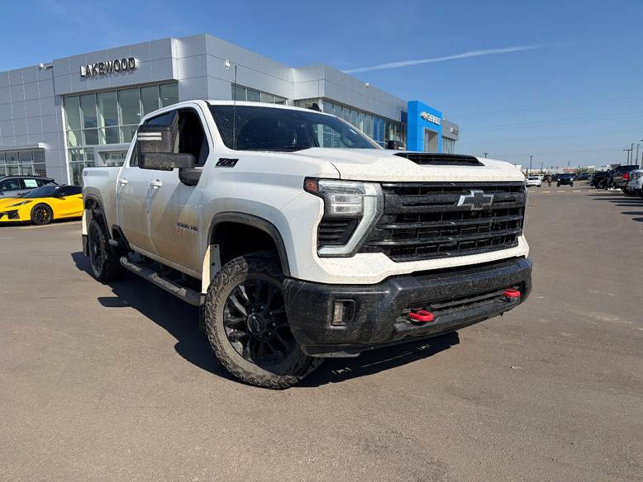 2025 Chevrolet Silverado 3500HD 4WD Crew Cab 159 LT White Sherwood Park - photo #1