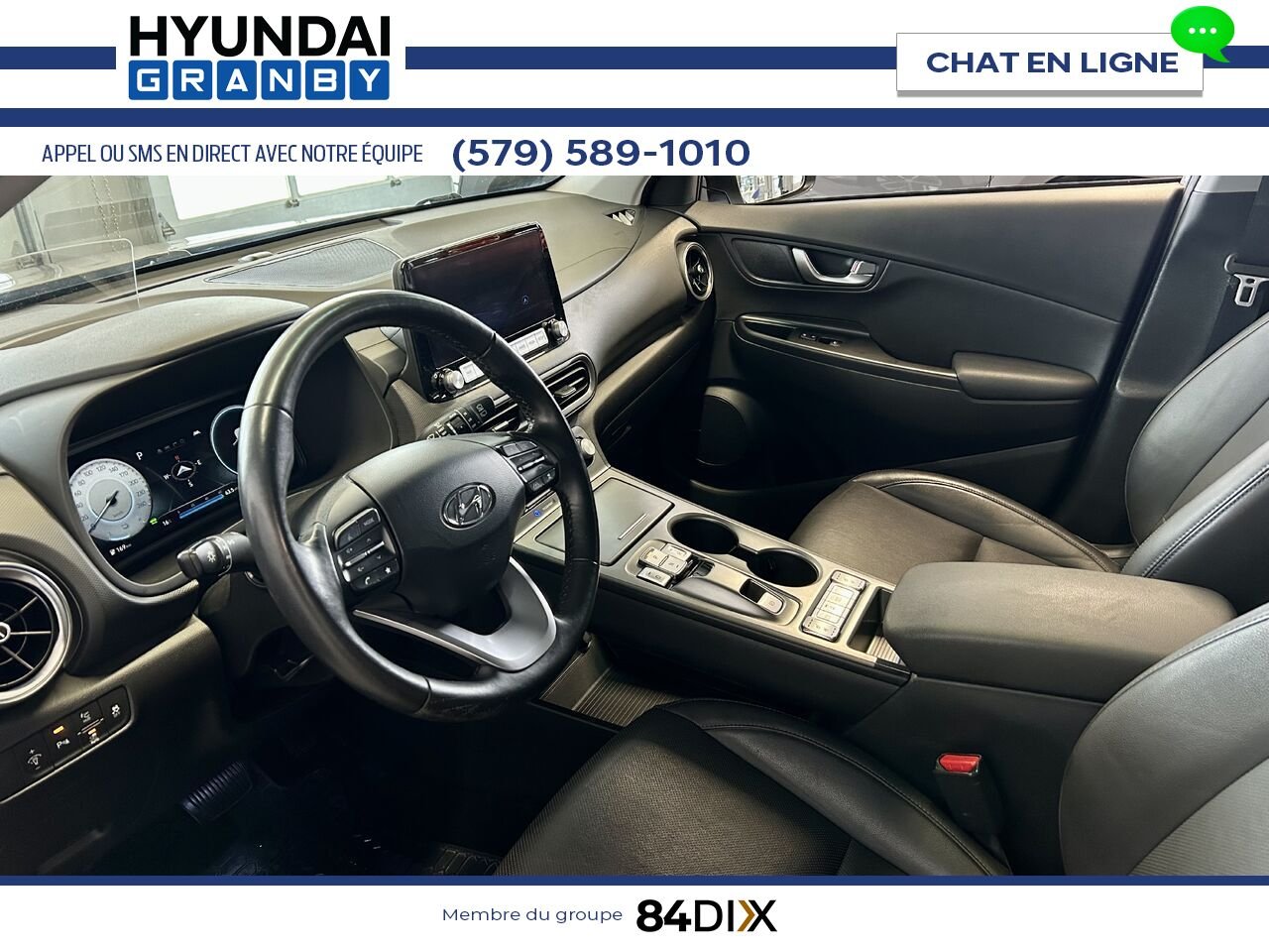 Hyundai Kona électrique 2023 Gris Granby - photo #10