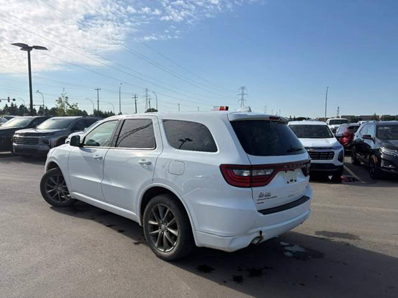 2017 Dodge Durango AWD 4dr GT White Sherwood Park - photo #3