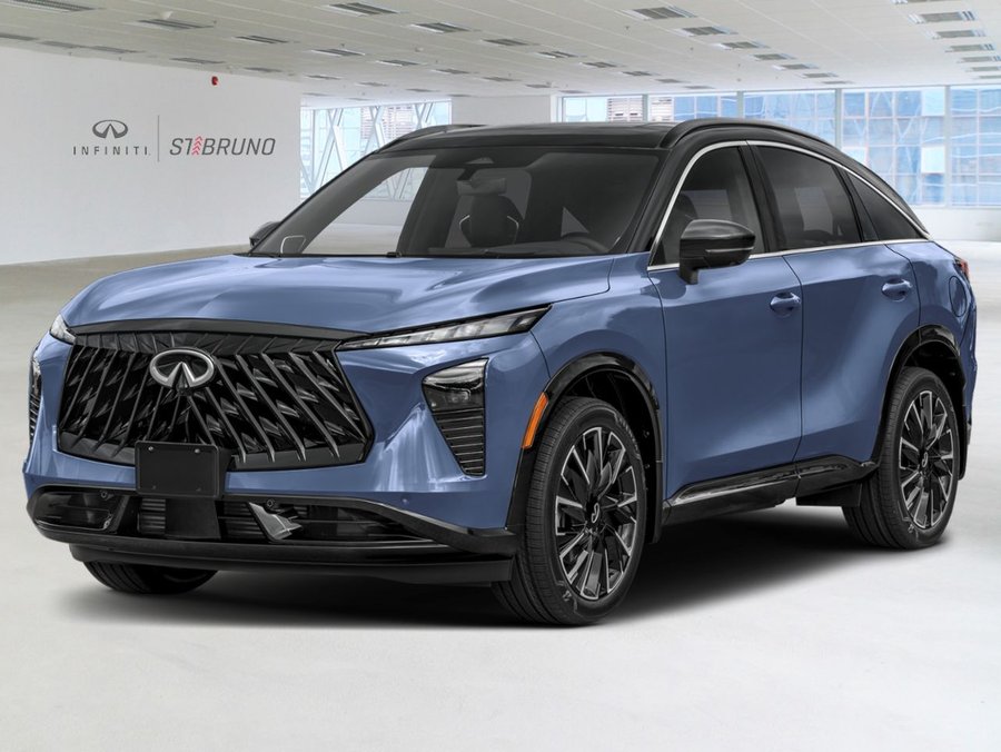 INFINITI QX65 2027 2027 Bleu arc-en-ciel lunaire/Noir obsidienne