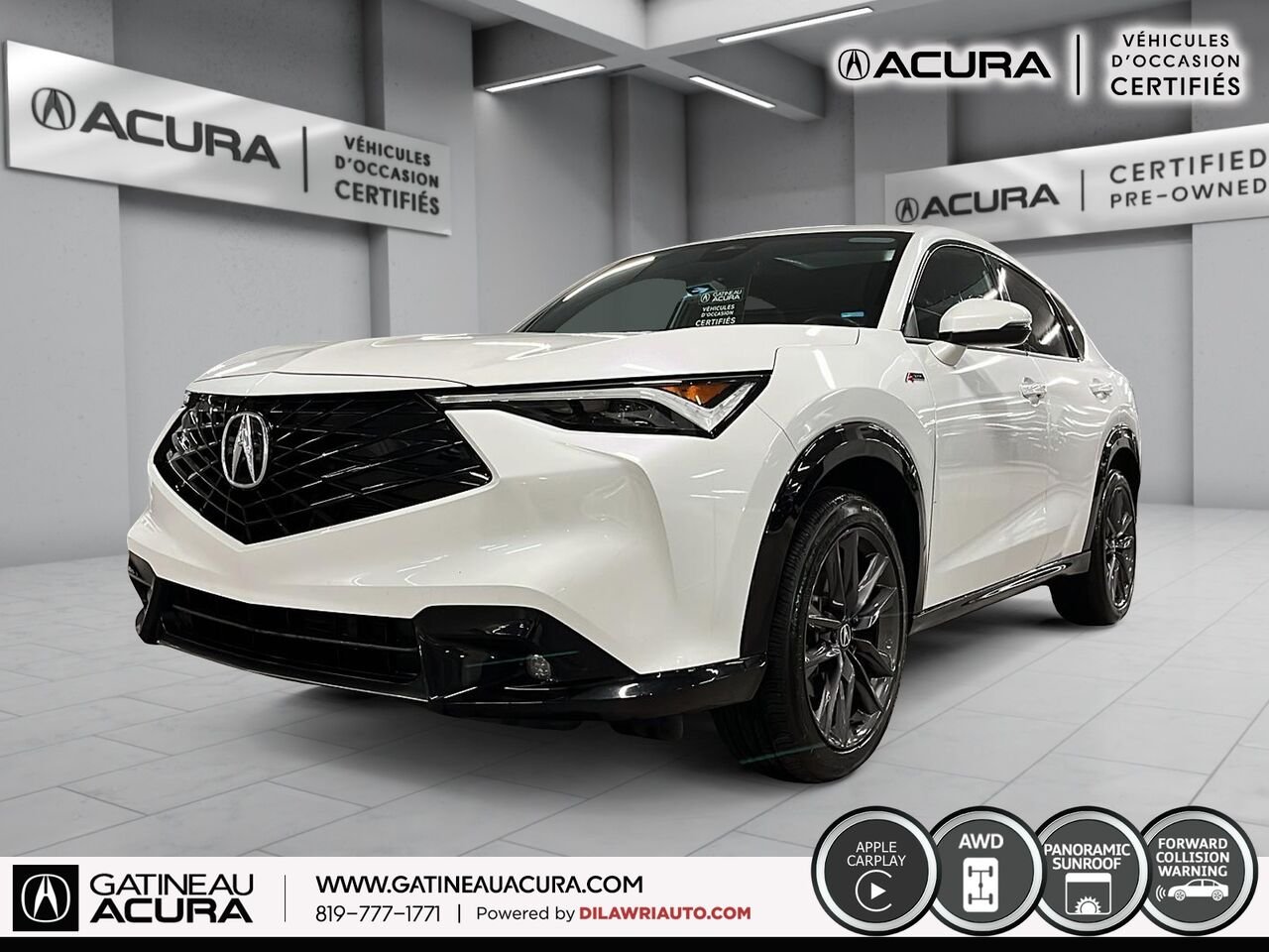 Acura ADX A-Spec AWD 2025 Blanc Ottawa & Gatineau - photo #0