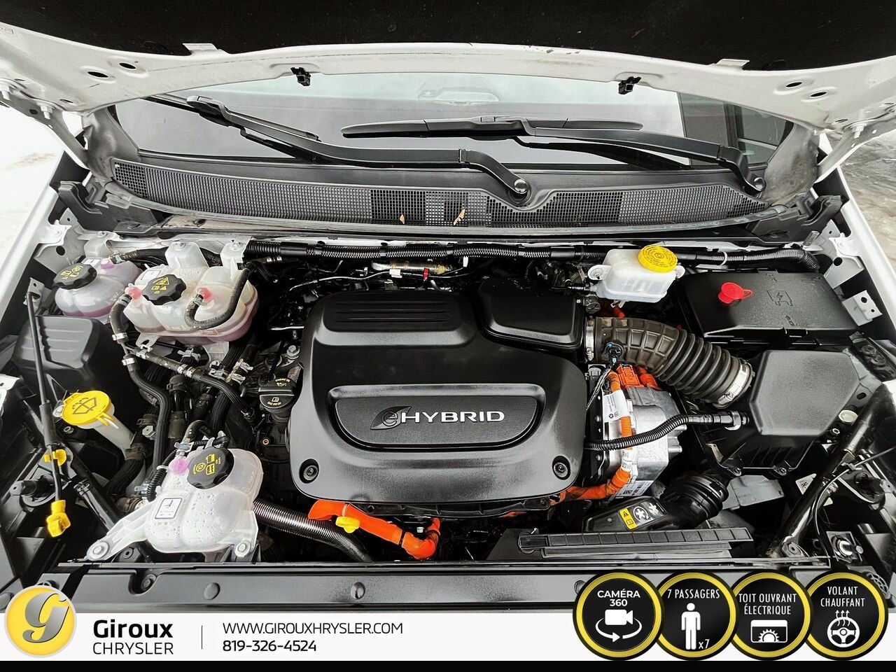 Chrysler Pacifica Hybrid 2022 Blanc Sainte-Agathe-des-Monts - photo #2