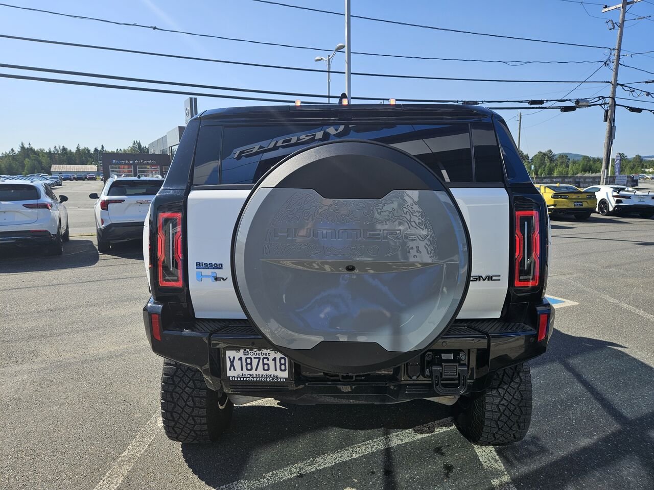 2024 GMC HUMMER EV VUS 3X e4RM 4 portes White Thetford Mines - photo #4