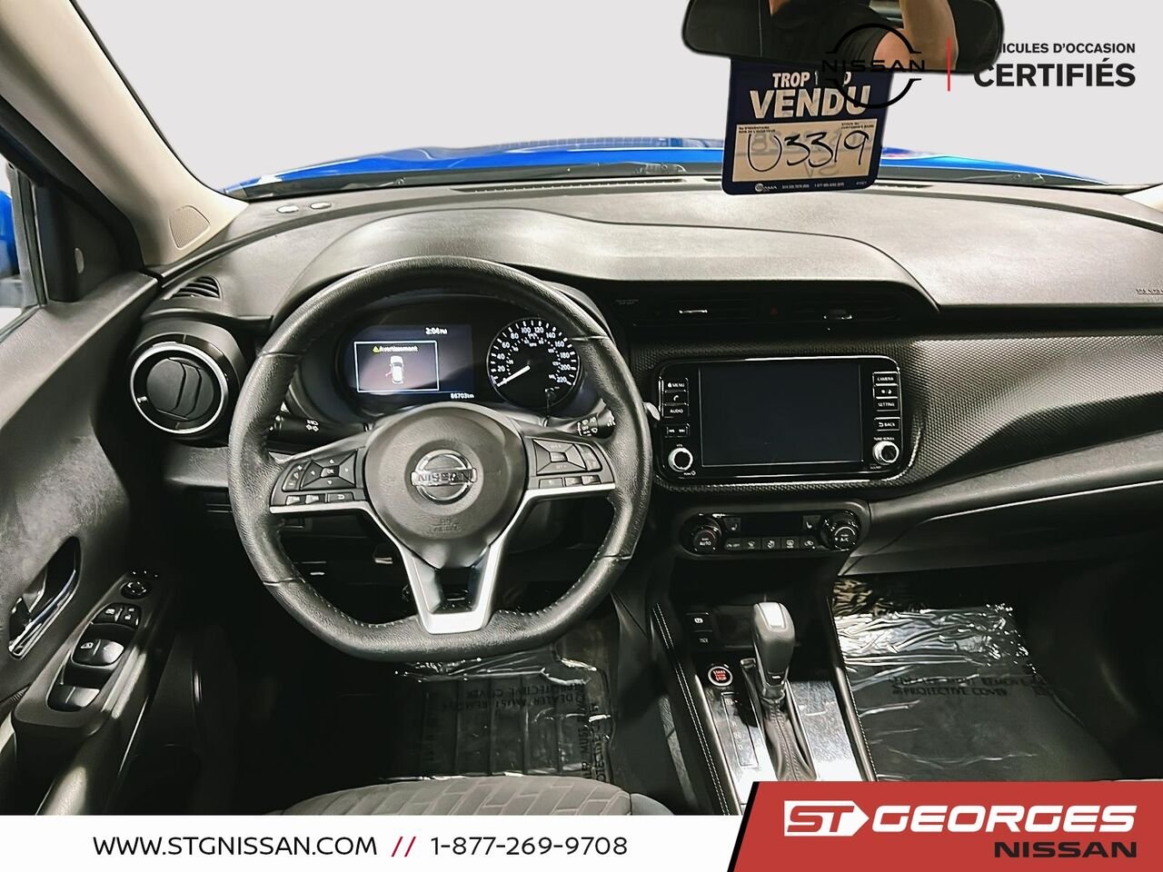 2021 Nissan Kicks Blue Saint-Georges - photo #9