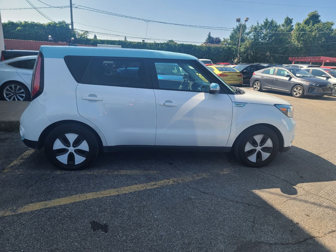 Kia Soul EV 2018 Blanc Longueuil, - photo #5