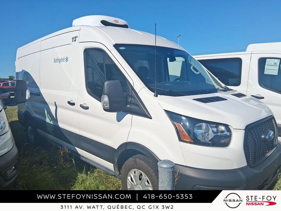 2023 Ford Transit T-350 RÉGRIGÉRÉ -18 2023 White