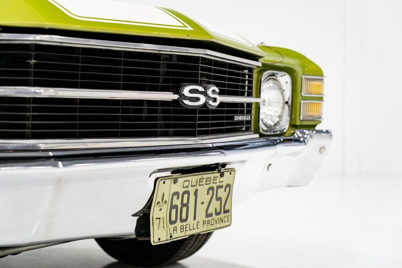 Chevrolet Chevelle SS Matching numbers 454 LS5 4-speed 1971 Vert Montréal - photo #41