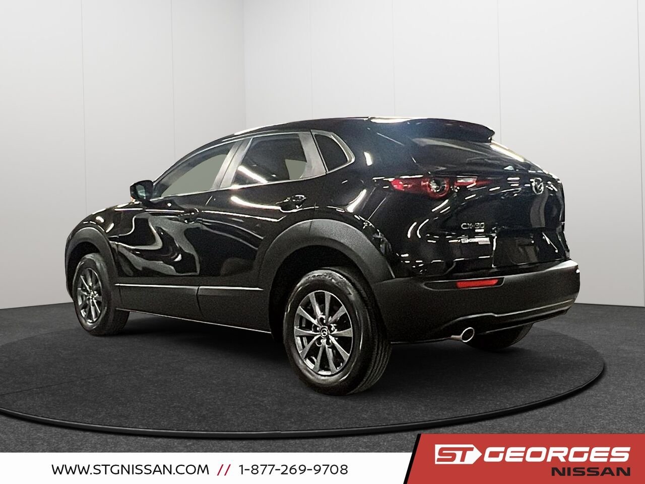 Mazda CX-30 2022 Noir Saint-Georges - photo #3