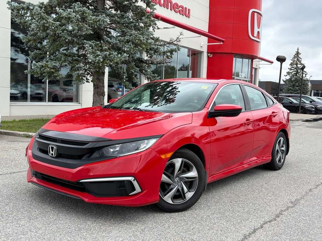 2019 Honda Civic LX Red Gatineau - photo #6
