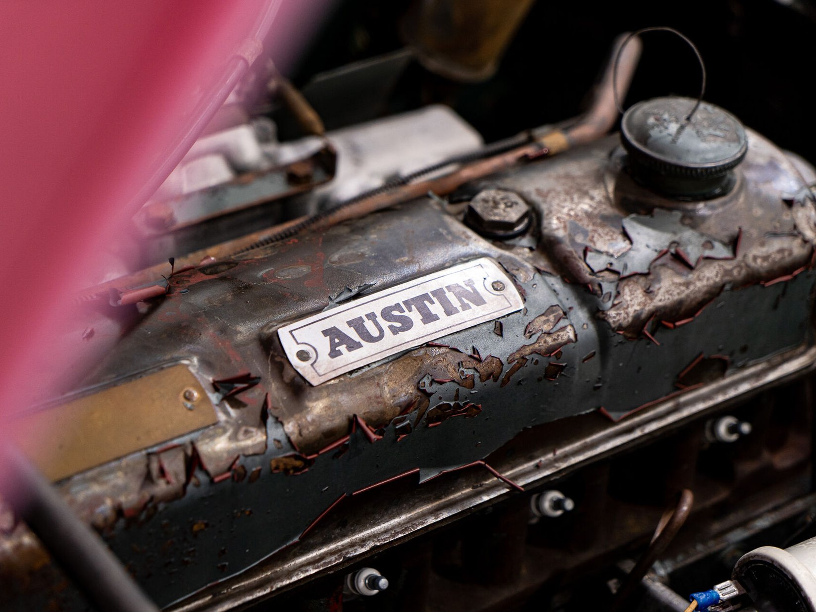 1960 Austin Healey 3000MKIII Project Car **PRIX EN USD** Red Montreal - photo #19