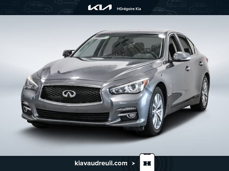 2016 Infiniti Q50 Grey Saint-Eustache - photo #3