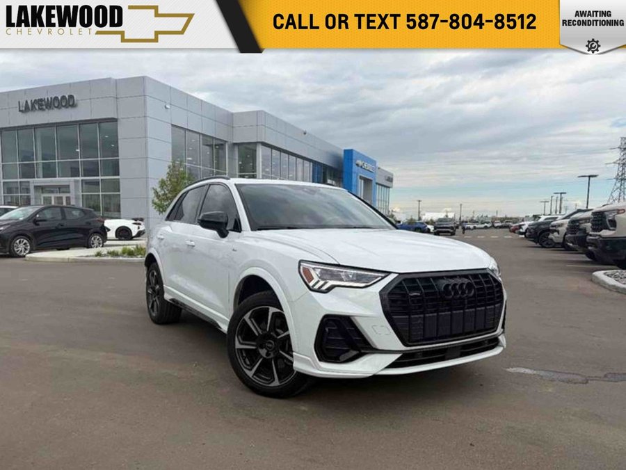 2025 Audi Q3 2025 White