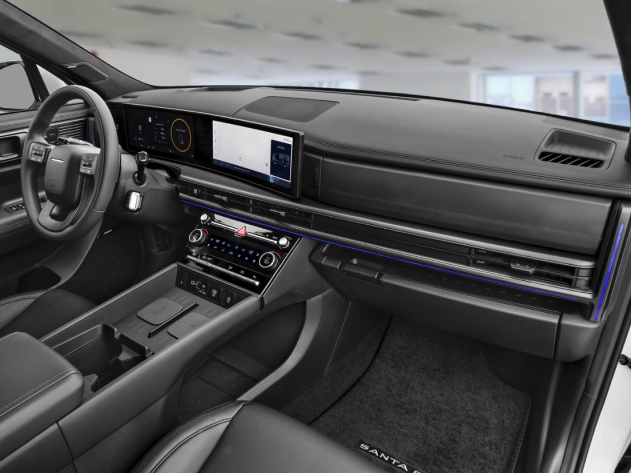 Hyundai Santa Fe Hybrid 2026 Noir abysse Blainville - photo #8