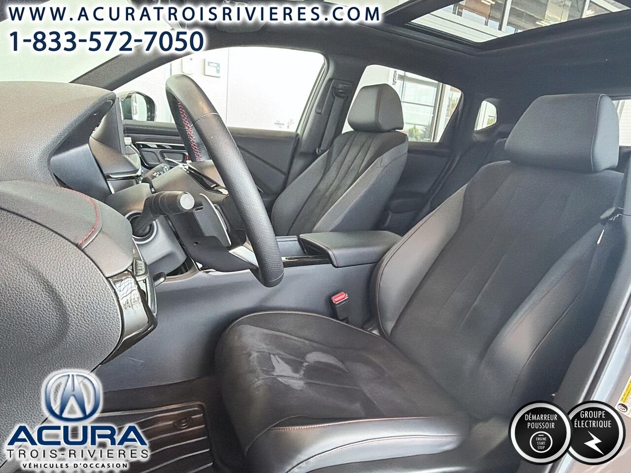 Acura ADX A-Spec AWD, TOIT PANO, VOLANT CHAUFFANT 2025 Gris Trois-Rivières - photo #12