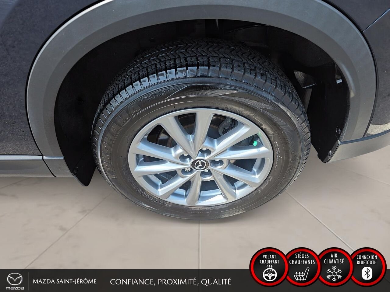 Mazda CX-5 GS | AWD | CUIR | MAGS | 2023 Bleu Saint-Jérôme - photo #10