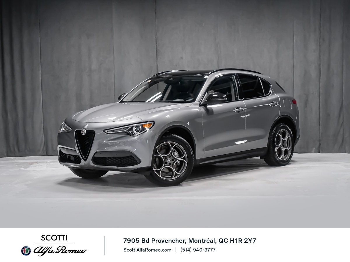 Alfa Romeo Stelvio Sprint 2021 Gris Montréal - photo #0