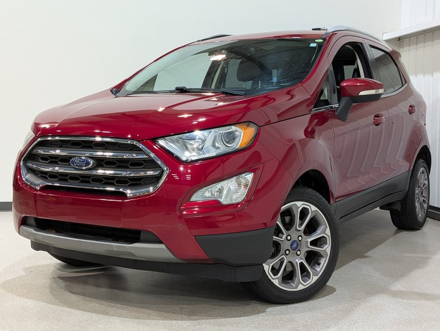 2018 Ford EcoSport Red