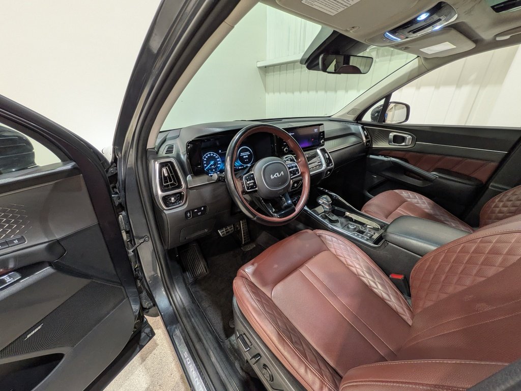 Kia Sorento SX AWD w/Burgundy Leather 2022 Gris Val-David - photo #10