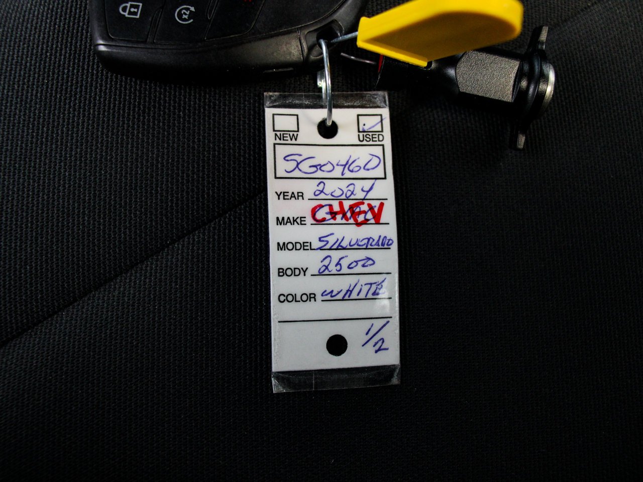 2024 Chevrolet Silverado 2500HD 4WD Crew Cab 159 Custom White Sherwood Park - photo #29