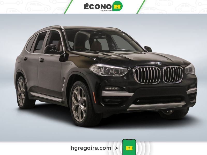 2021 BMW X3 Black Saint-Eustache - photo #0